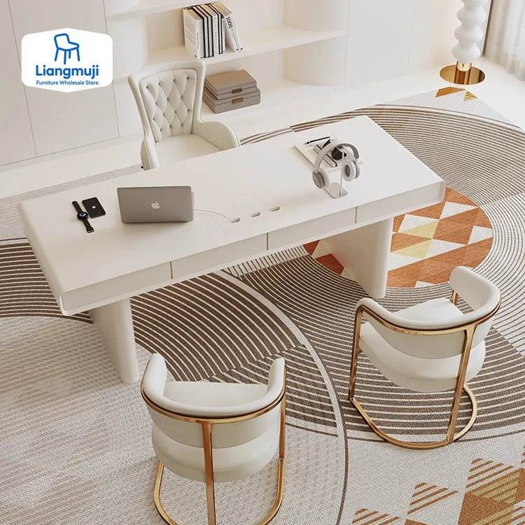 

Modern Office Computer Desks Nordic Standing Portable Study Desk Italian Escritorio De Habitacion Simplicity Luxury Furniture