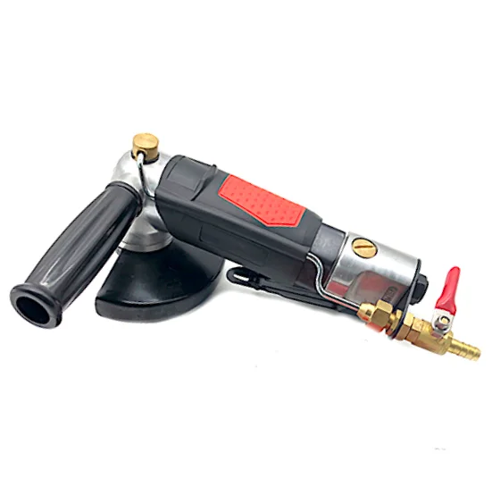 

TY21511 Pneumatic 5" Diamond Blade Water-Feed Cut Off Tool 5/8"-11, M14 Spindle Thread High Speed Stone Saw Safety Guard