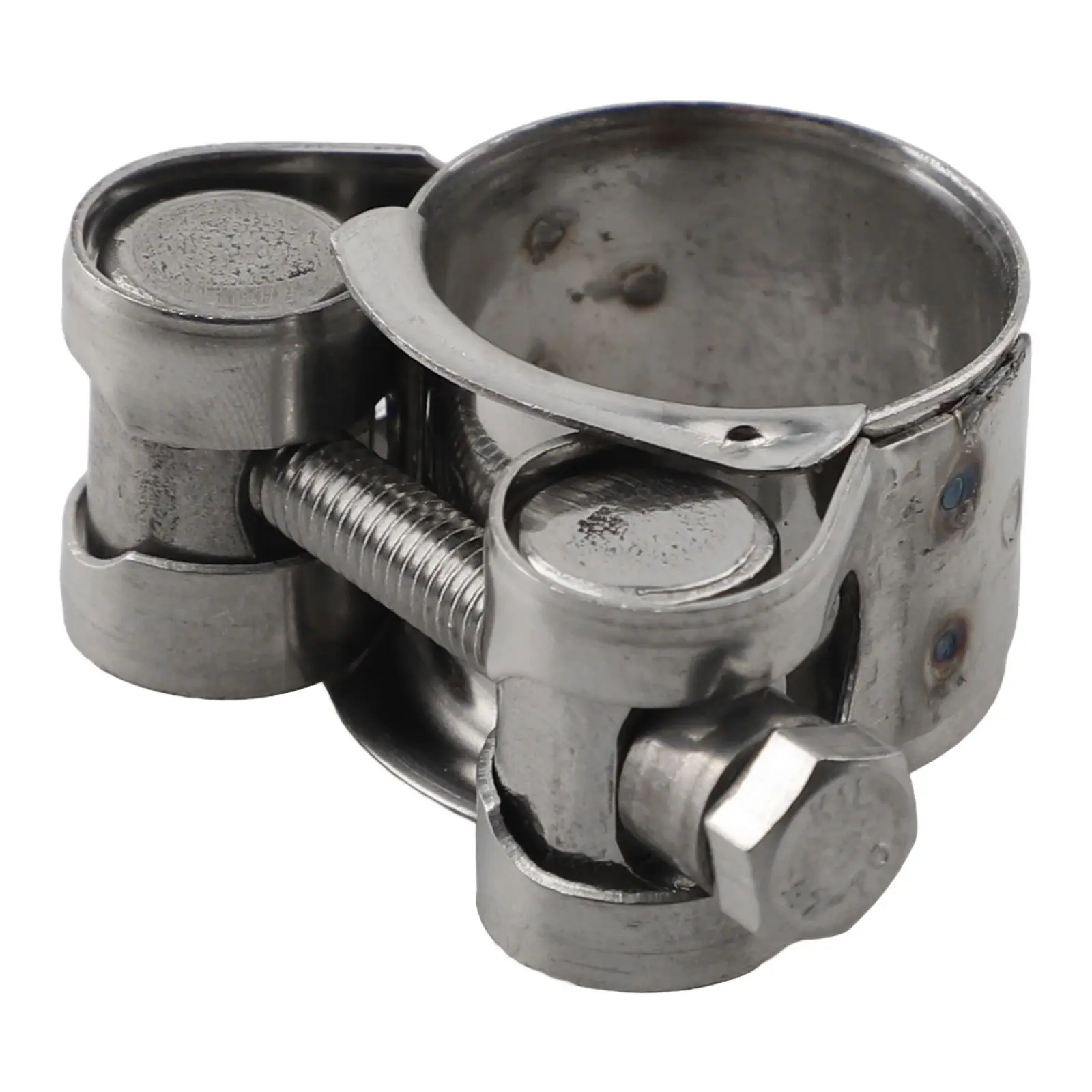 1PCS Heavy Duty T-Bolt Exhaust Clamp Stainless Steel Hose Clamp Pipe Clamp 44-47mm 48-51mm 52-55mm For Turbine Pressure Hoses