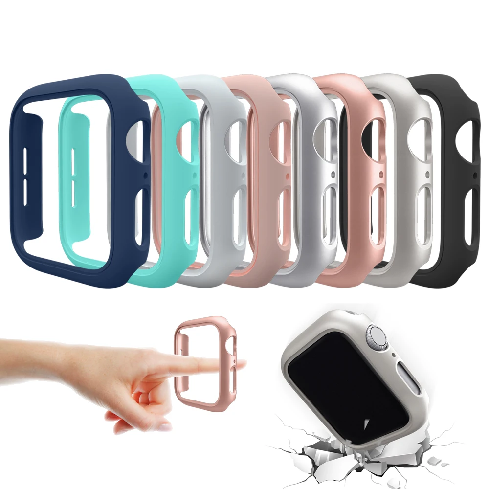 PC Case For Apple Watch 49mm 45mm 41mm 38mm 42mm 40mm 44mm Cover Bumper Protective Case For iWatch ultra 8 7 6 5 4 3 2 Shell