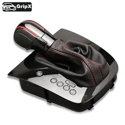 【Hot Sale】Original Carbon DSG Gear Shift Knob For VW Golf 6 GTI MK6/Jetta/Passat GLI - Upgrade Shift Lever HandballWithDustCover