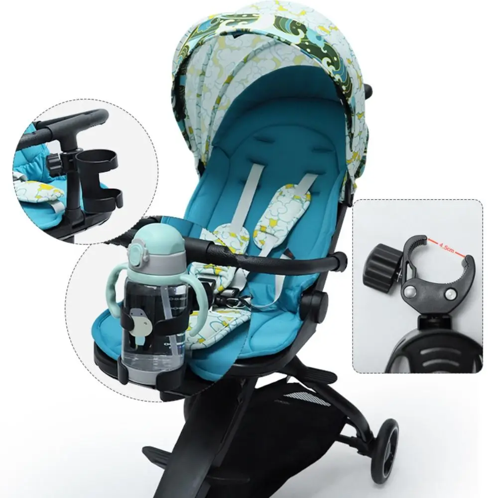 

Baby Pram Baby Stroller Cup Holder Anti-Slip Multi-function Bicycle Water Bottle Holder Pushchair Accessories 360° Rotate