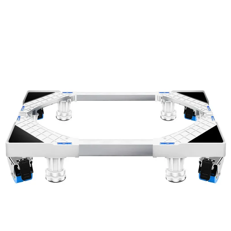 Double-cylinder washing machine base frame semi-automatic double-barrel movable fixing bracket heightening shelf