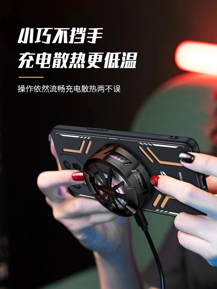 Newest Graphene Cooling Case ASUS ROG Phone 8 7 Ultra ROG 6 ROG8 Pro Case Aluminum Alloy Heat Dissipation Red Copper Metal Cover