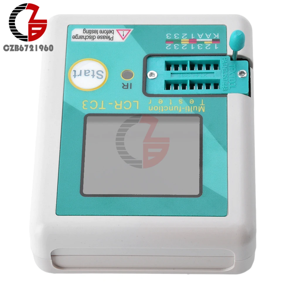 LCR-TC3 LCR-T7 LCR-TC1 LCD Display Multimeter Transistor Tester TFT Diode Triode MOS/PNP/NPN Capacitor Resistor Test Meter