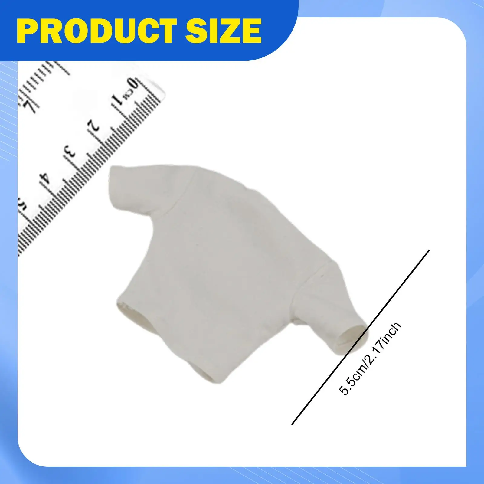 Ropa de figura de acción 1:6, Camiseta corta de tela, vestido informal de moda para mujer, ropa en miniatura, ropa para muñecas femeninas de 12"
