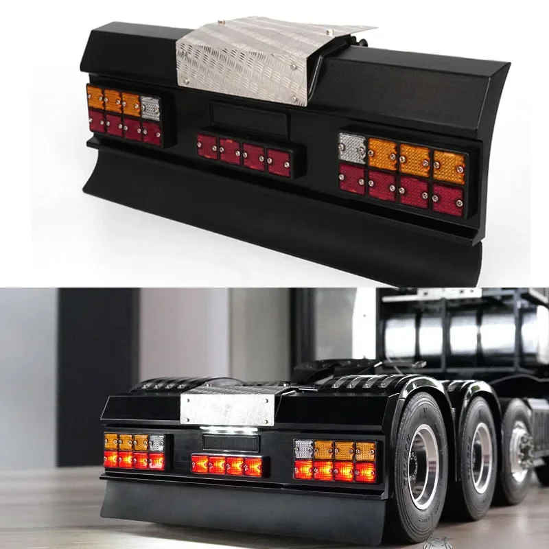 

LESU RC Truck LED Metal Tail Beam Tail Light Set for 1/14 Tamiya SCANIA R620 R470 R730 Car Accessories