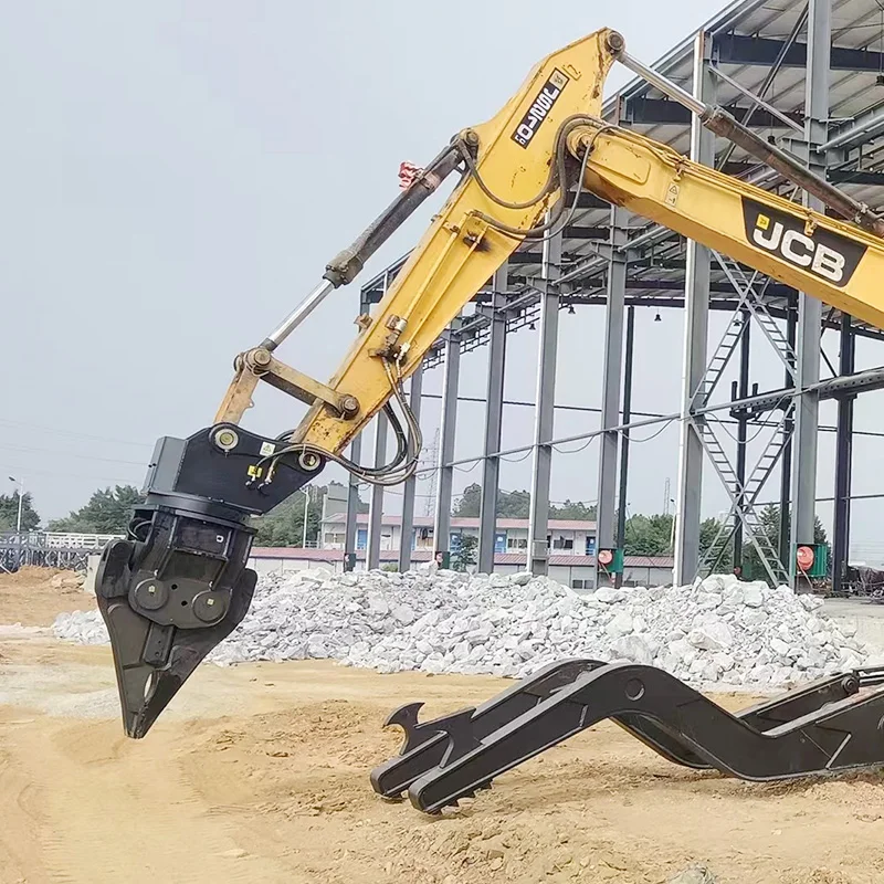 Maximum Opening 420mm Heavy Duty Excavator Attachment Hydraulic Cutter Scrap Home Car Demolition Shear