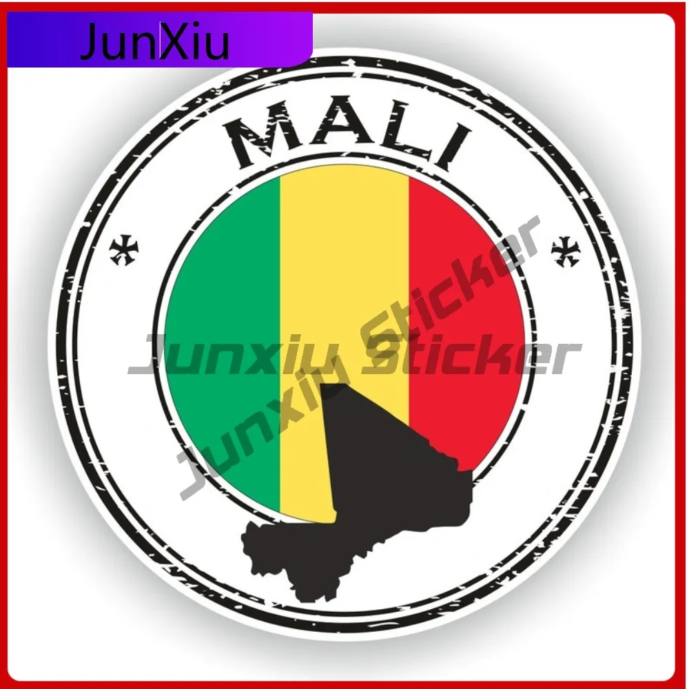 

Mali Seal Round Flag Artistic Auto Exterior Detail Ideal On Suv Truck Camper Exterior Surfaces