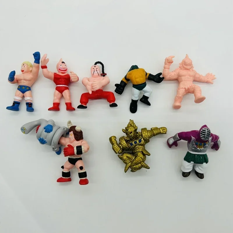 Gashapon Capsule Toys Japan Anime Kinnikuman Plasticine Man Fighting Sumo Wrestling Figure Collectible Children Gifts