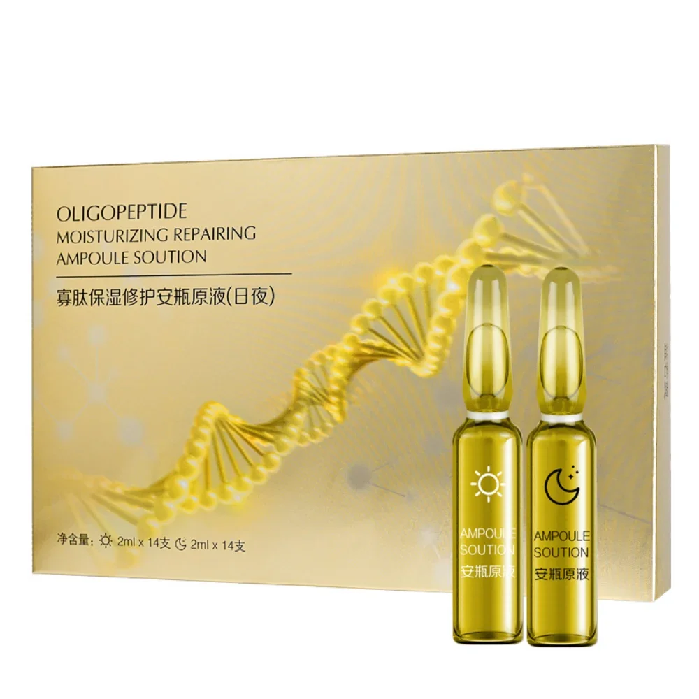 Oligopeptide Ampoule Serum 28Pcs Moisturizing Nourishing Acne-treatment Repairing Remove Acne Marks Facial Essence Skin Care Set