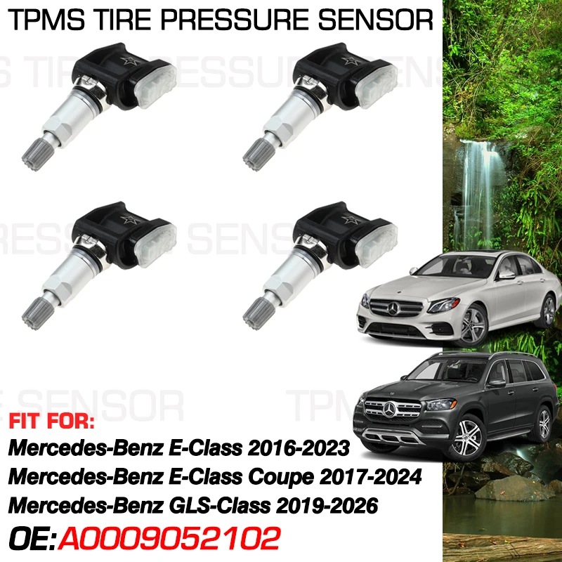 

For Mercedes Benz E Class W213 2016-2023 Mercedes Benz GLS Class X167 2019-2026 433 MHz Tire Pressure Monitor System A0009052102