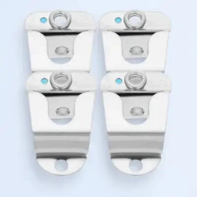 4 قطعة حامل الميكروفون كليب المعادن هيئة التصنيع العسكري شماعات راديو هام أجهزة الراديو جبل يده الميكروفونات المحمولة حتى الملحقات