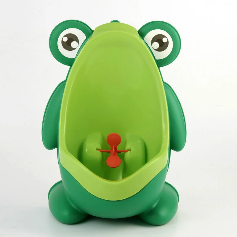 Cute Frog Potty Training orinatoio Boy With Fun miring Target, Toilet orinatoio Trainer, bambini Stand Vertical Pee Infant Toddler