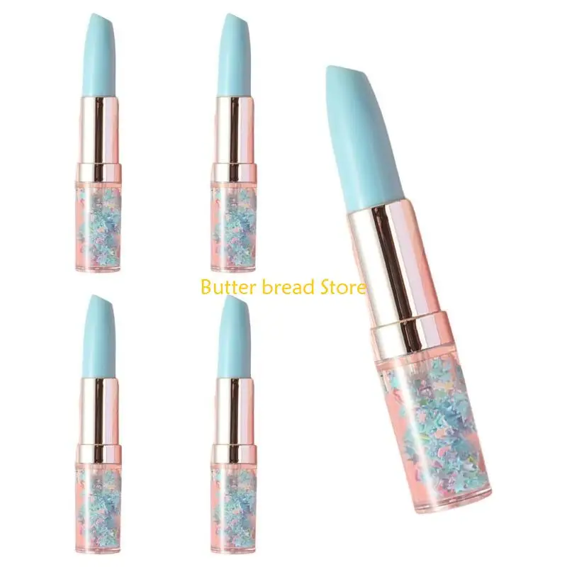 W89C 5 PCS/세트 형광펜 펜 립스틱 모양 형광펜 마커 형광등 펜 하이 라이터 세트 성경 마커 펜