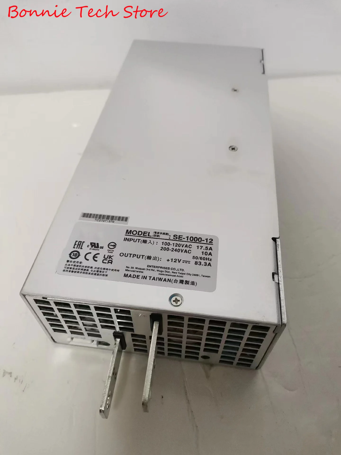 SE-1000-12 for MEAN WELL 1000W Single Output Power Supply