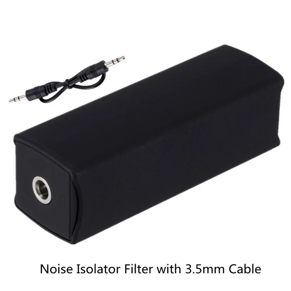 

Audio Common Ground Isolator Anti Interference and Noise Canceller Noise Filter Eliminating Bluetooth Receiver