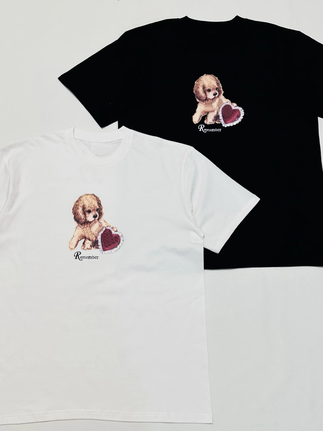 

Футболка с короткими рукавами и принтом логотипа Sweet Heart Little Dog Ribbon, хлопковая дышащая футболка унисекс с круглым вырезом, повседневная футболка для мужчин и женщин