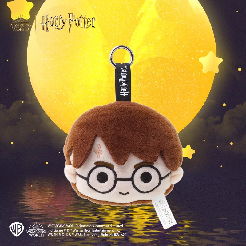 12cm Harry Potter Plush Hanging Purses Hedwig Cartoon Peripheral Branch Hat Pendant Fantastic Beasts Wherever Keychain