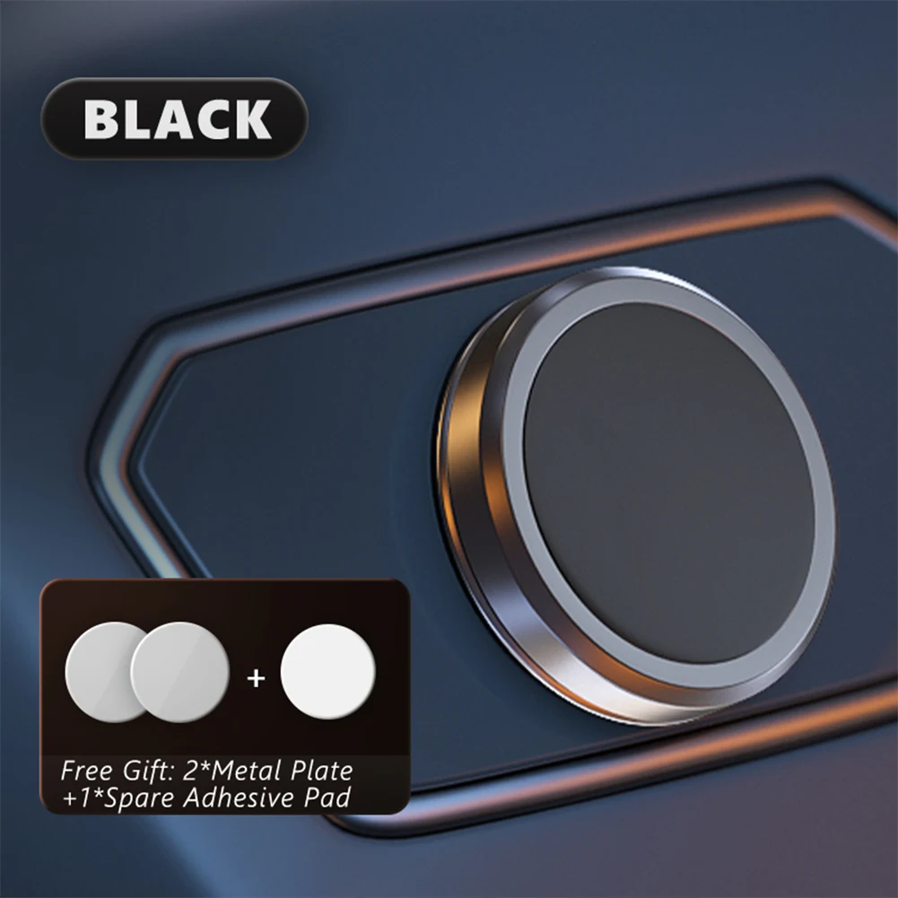 Supporto per telefono a gravità per auto magnetico in metallo supporto per Smartphone con rotazione a 360 ° supporto per navigazione GPS per iPhone Samsung