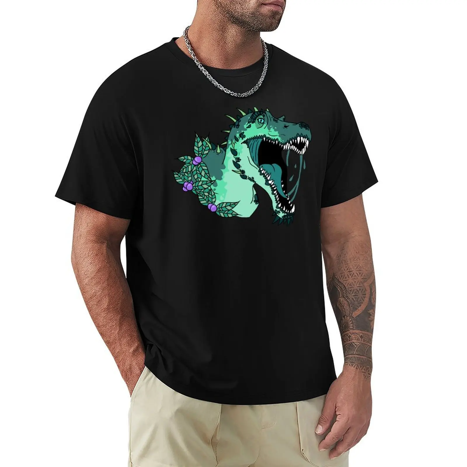 Spinosaurus T-Shirt summer clothes custom shirt plus sizes basketball graphic tees Men's t-shirts