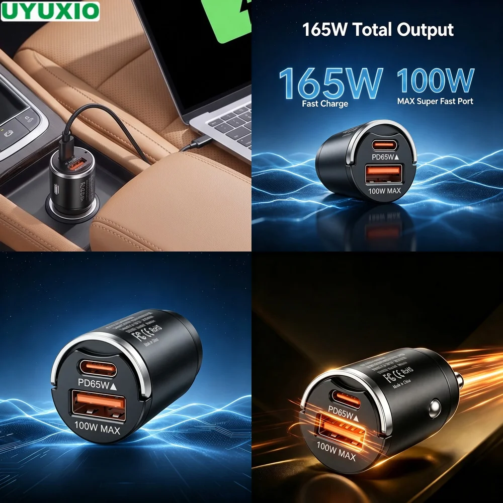 carregador-de-carro-de-165w-com-duas-portas-corpo-mini-em-liga-de-zinco-duravel-usb-c-65w-e-usb-a-100w-carregamento-duplo-para-viagens-de-negocios-e-deslocamentos-diarios