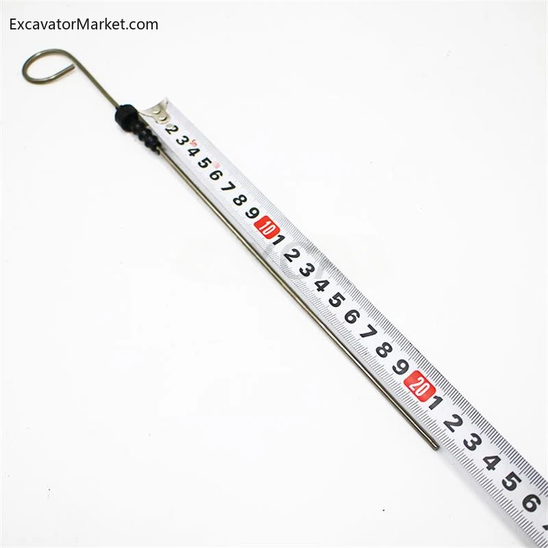 For Yanmar  engine oil dipstick accurate measurement 22.5/26cm high quality Excavator accessories