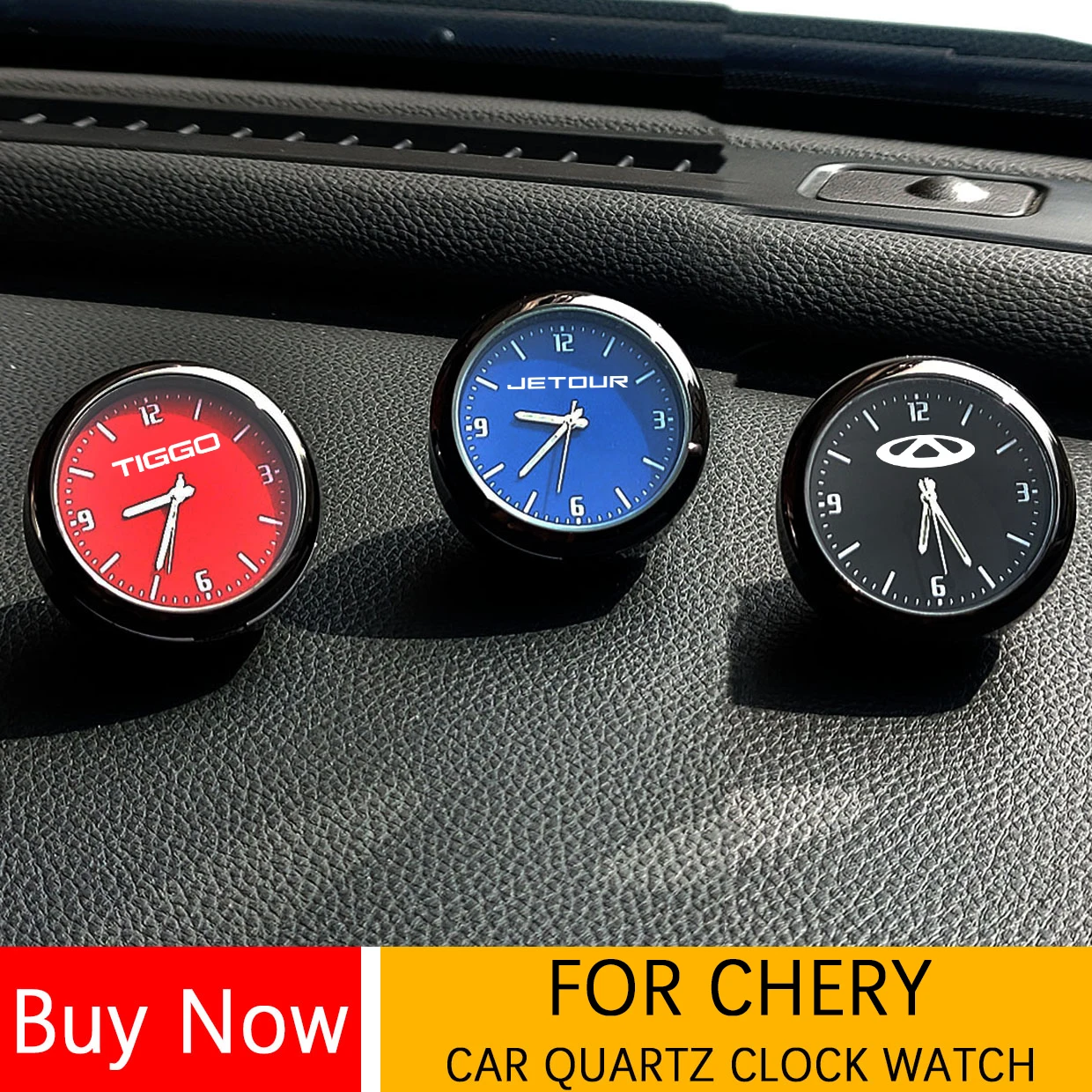 Car Quartz Clock Watch Modified Car Interior Electronic Quartz Watch For Chery Jetour X60 X70 Tiggo A3 A3 Arrizo E5 Accessorie