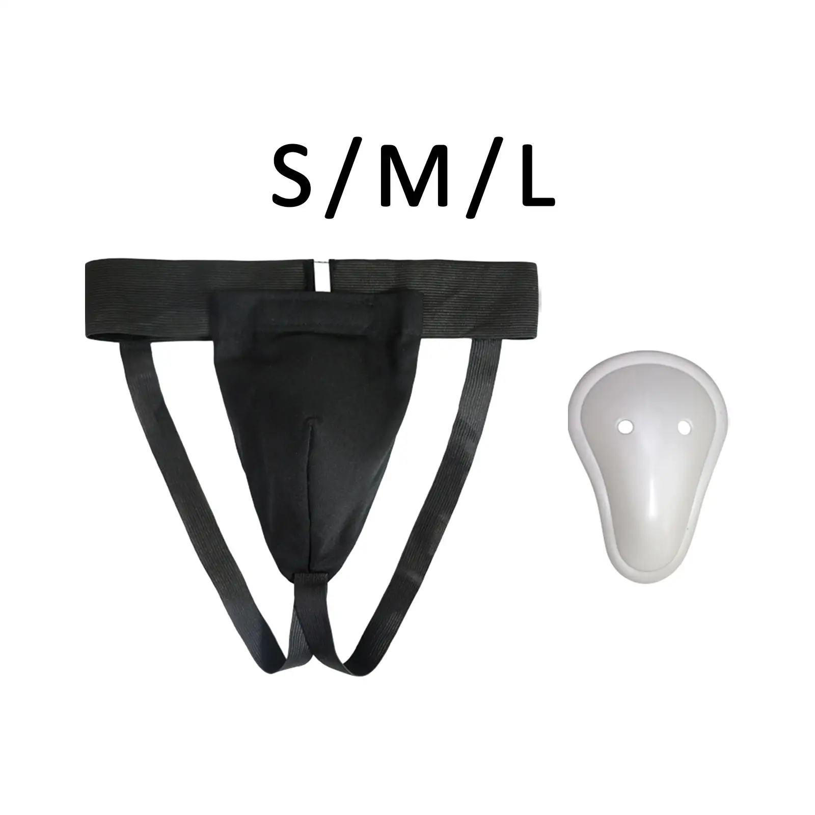 Taekwondo Groin Protector Jockstrap Support Safety Groin Athletic Cup for Workout Jockstrap Sanda Grappling Mma Training Boxing