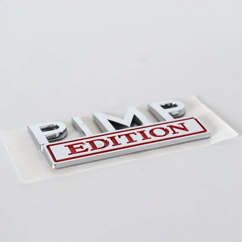 ABS Edition Auto-Emblem mit selbstklebender Rückseite, kratzfest, für die Außendekoration von Autos, Lastwagen und SUVs – Detail 3
