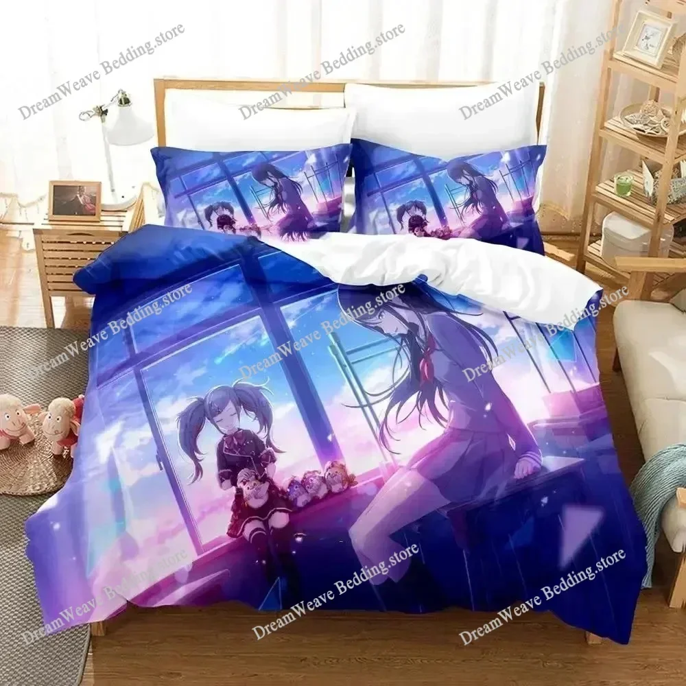 3D Anime Project SEKAI Hoshino Ichika Bedding Set Boys Girls Twin Queen Size Duvet Cover Pillowcase Bed Kids Adult Quilt Cover51