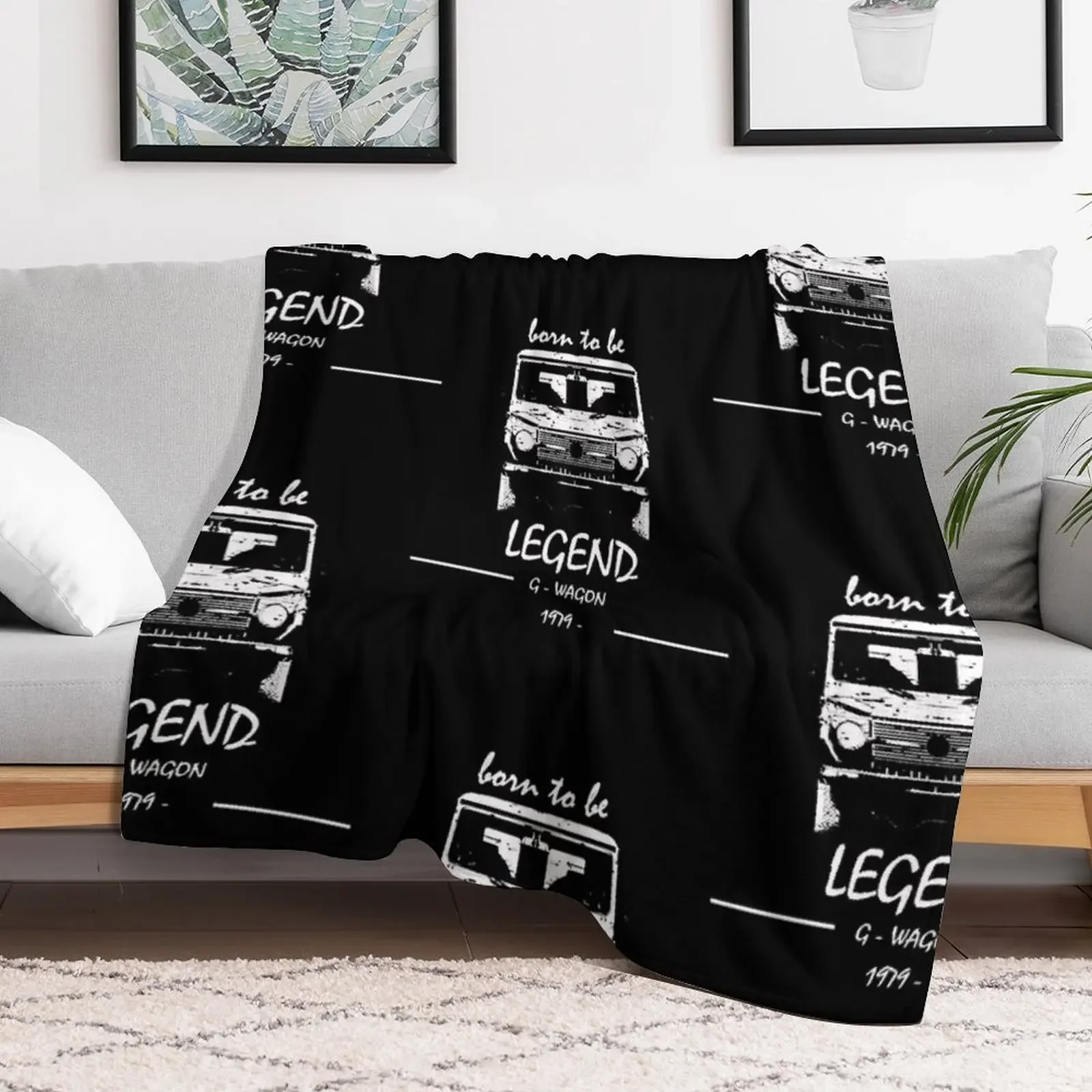 G wagon classic legend Throw Blanket Thermal Picnic Bed Luxury St Blankets