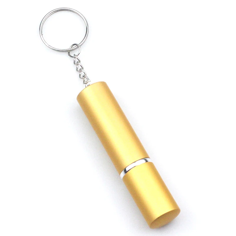 10ml Metal Key Chain Spray Perfume Sample Bottle Keyring Car Interior Gift Mini Portable Spray Perfume Dispenser Bottle Keychain