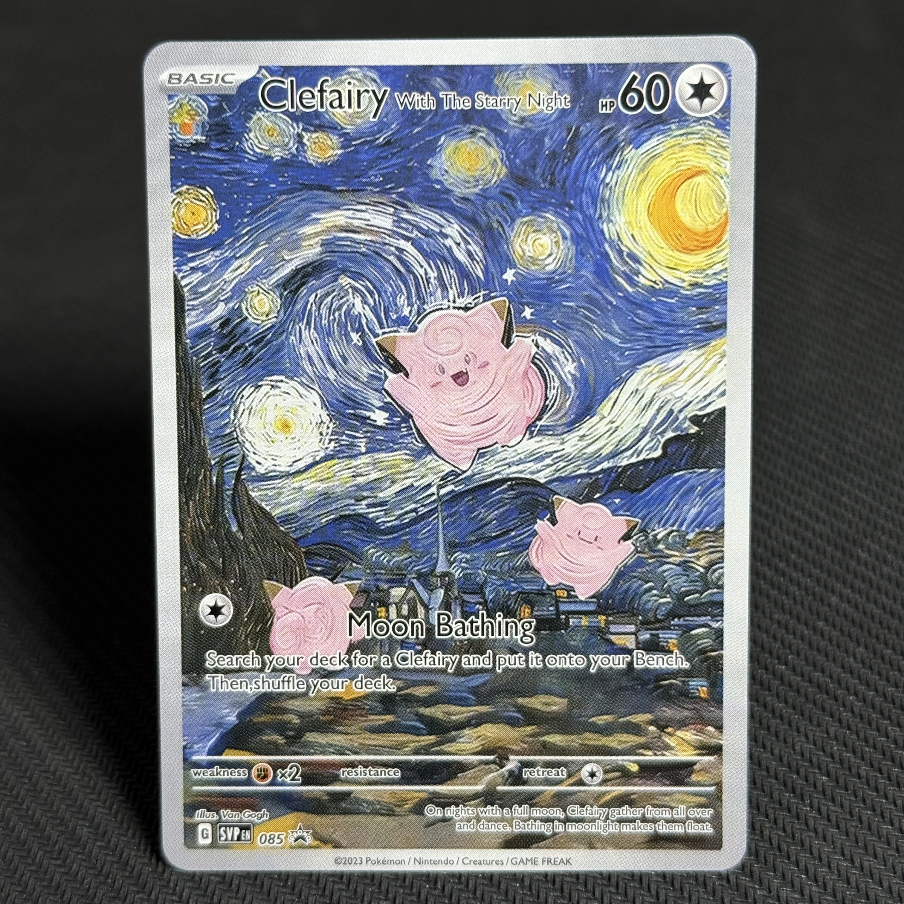 Pokemon Card Starry Night Design 18-Card Set