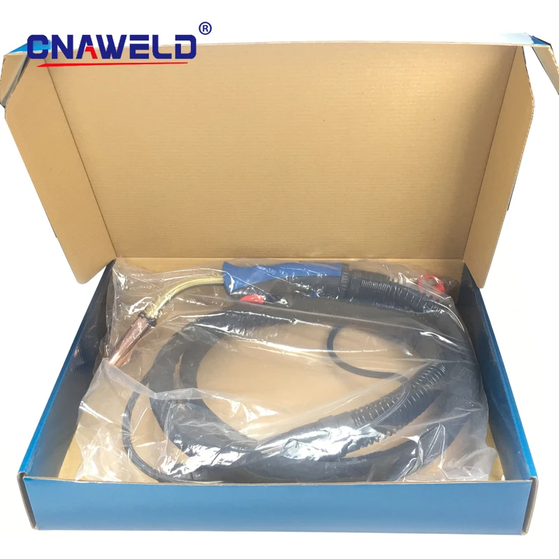 

With warranty MB 501D Binzel Type MIG GAS Welding Torches 500A 5m 034.0162