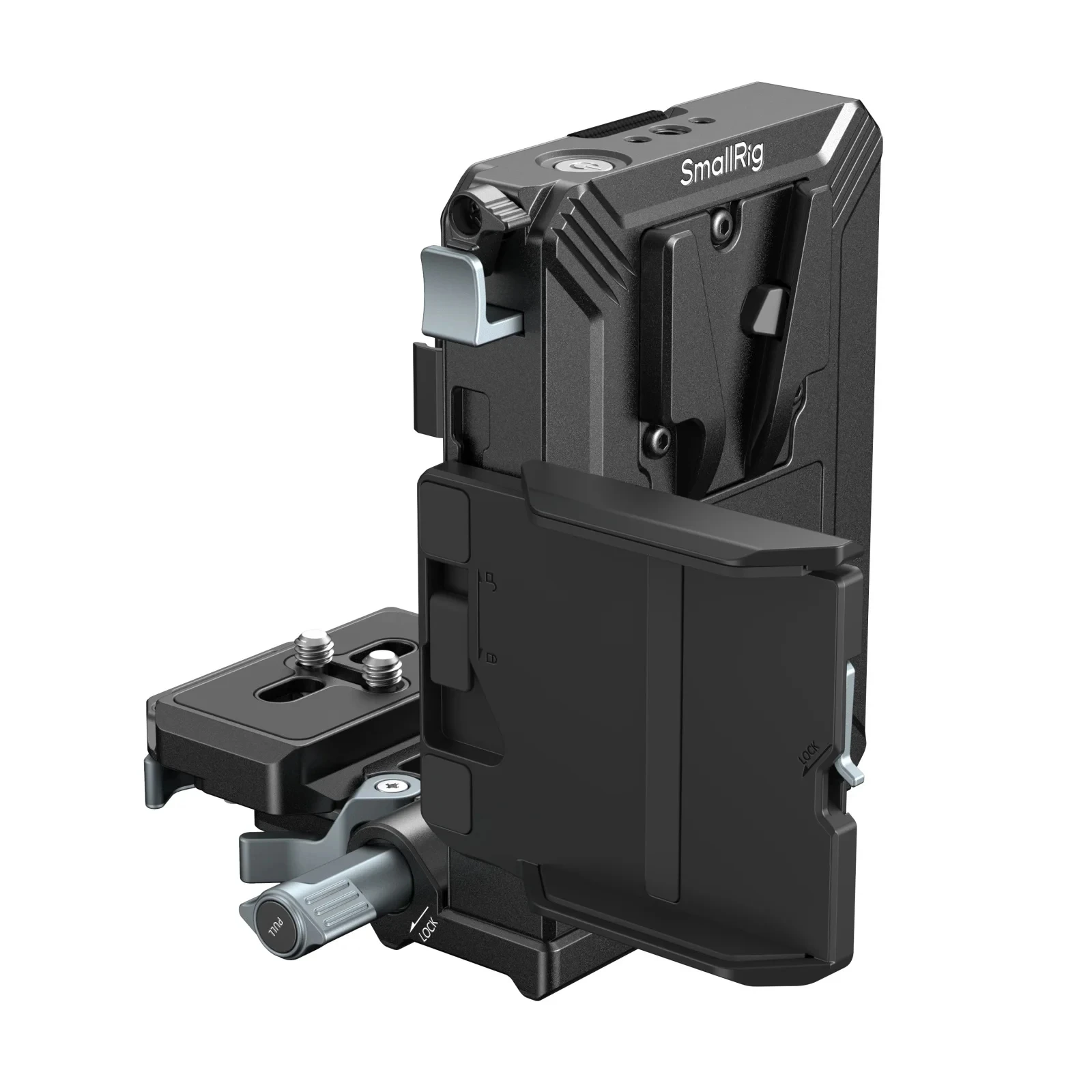 SmallRig Compact V-Mount Battery Mount Kit 180° Rotatable Screen Protector Arca-Swiss Quick Release Plate For Camera Tripod 5227