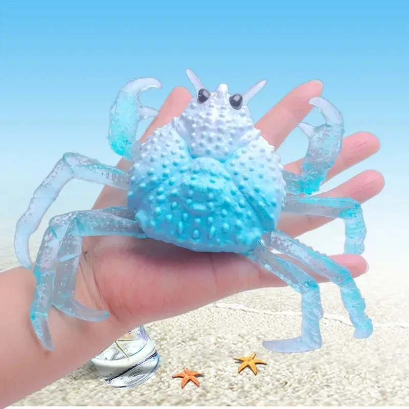 Simulation Realistic Animal Funny Children Toys Sea Life Octopus Stretchy Model Early Educational Toy Animal Model Gift for kids