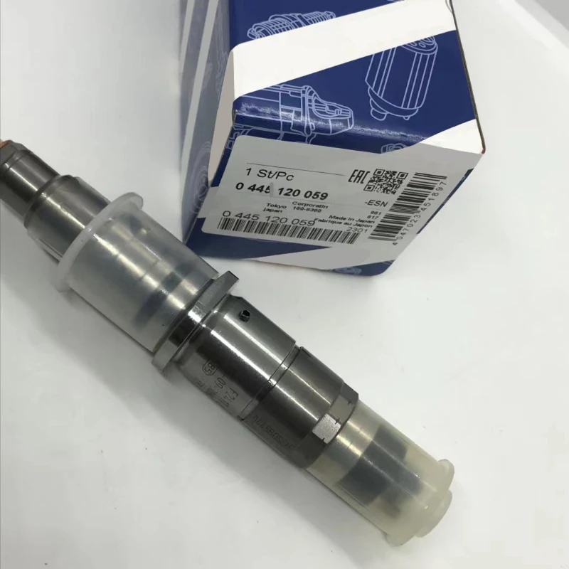 0445120059 common rail injector 3976372 4945969 for Komatsu 6754-11-3011