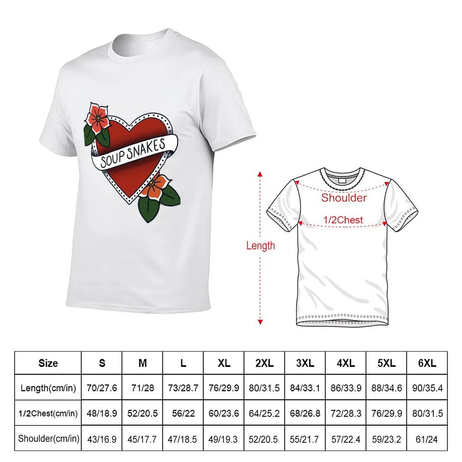 Soup Snakes T-Shirt customs design your own shirts graphic tee mens big and tall t shirts