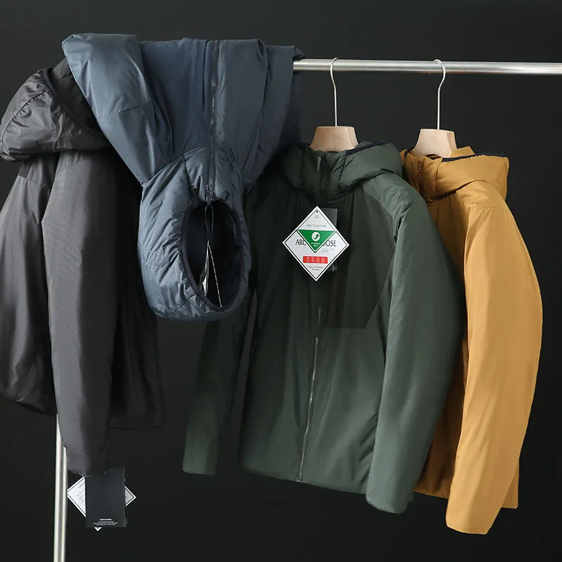 

Мужская зимняя куртка Aphene с регулировкой температуры, хлопковая, с капюшоном, для активного отдыха, водонепроницаемая, ветрозащитная, свободного кроя, молодежная