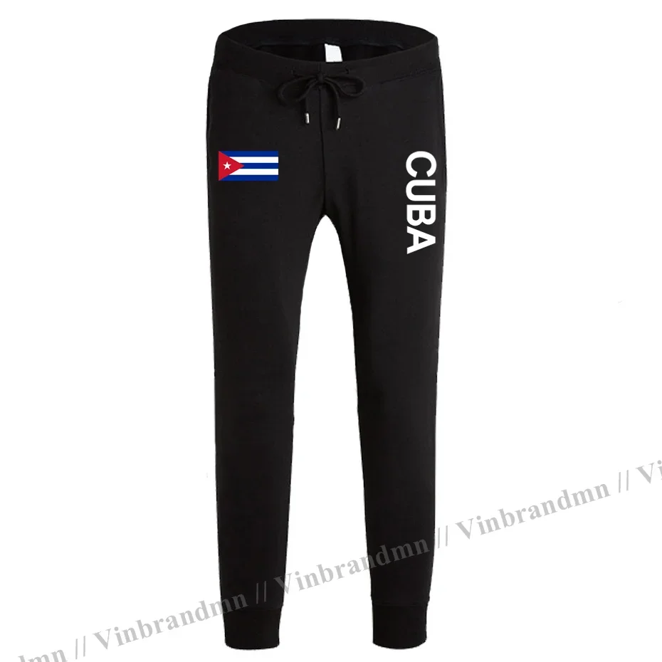 Cuba Cuban CU CUB mens pants joggers jumpsuit sweatpants track sweat fitness sporting tactical casual nation country leggin NEW