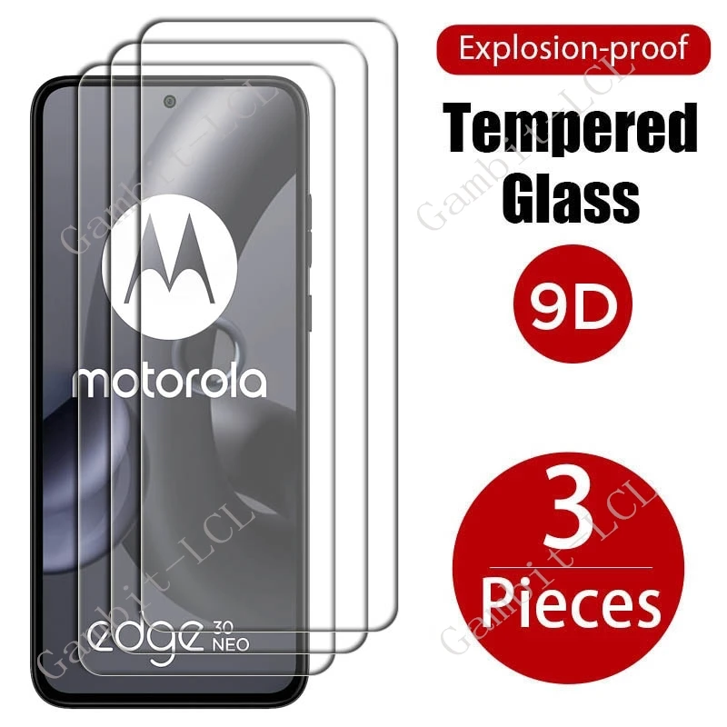 Защитное закаленное стекло для Motorola Edge 30 Neo, 3 шт., защитная пленка для экрана Edge30Neo Edge30 30Neo XT2245-1 6,28 дюйма