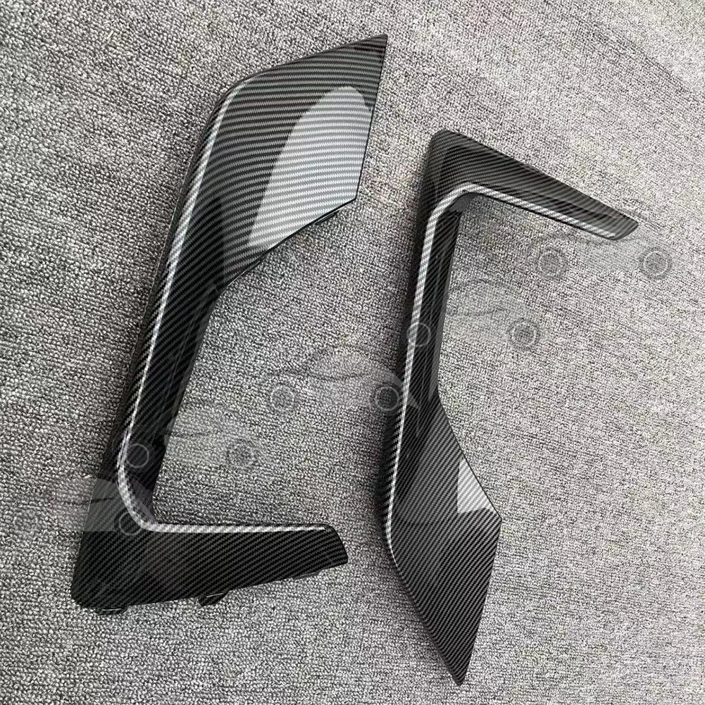 Sợi Carbon In ABS Trước Sương Mù Đèn Bao Moulding Viền Cho Xe Ford Focus ST ST-Dòng 2019 2020 MK4