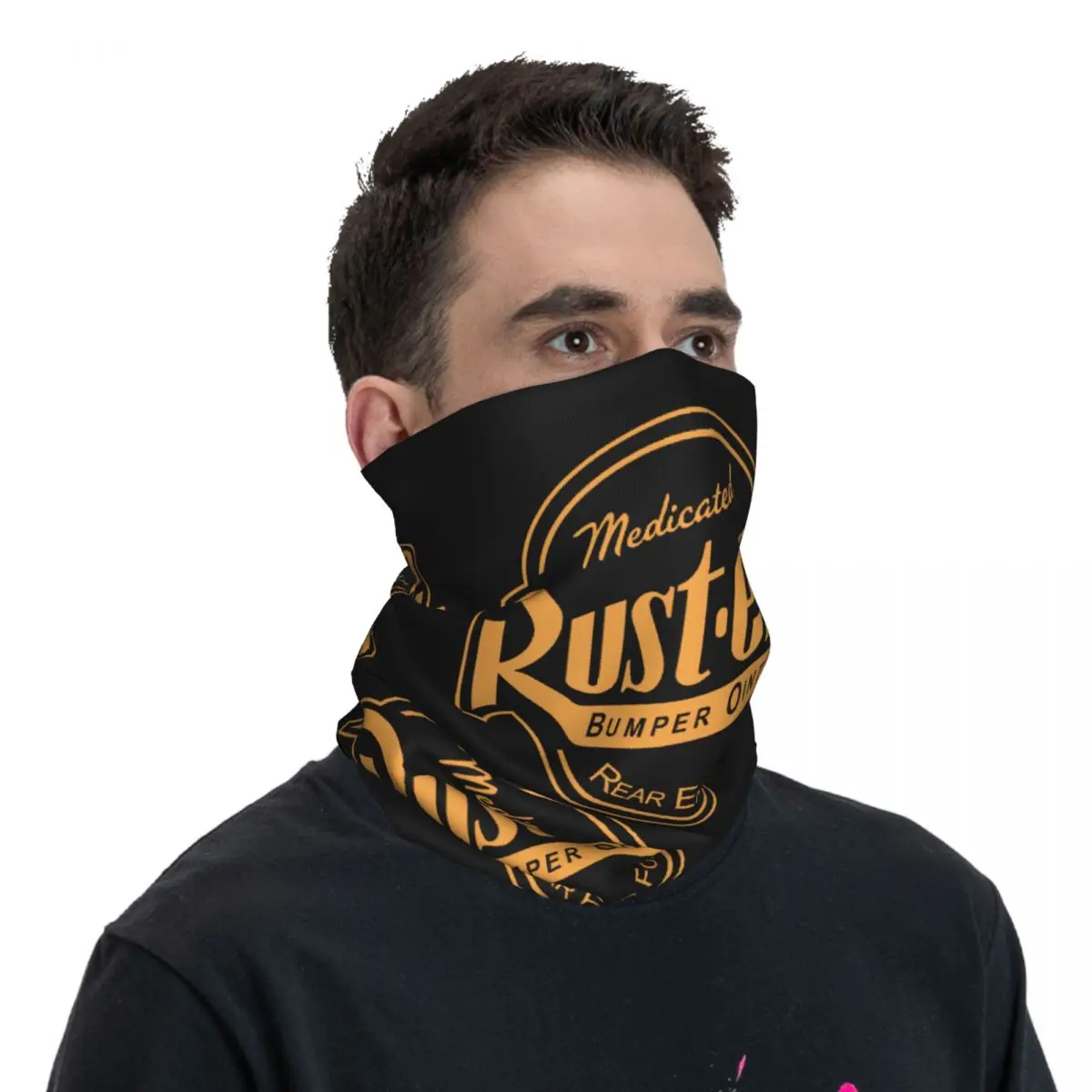 Personalizzato Saetta McQueen Cars Bandana Inverno Scaldacollo da uomo Antivento Avvolgere Sciarpa per il viso per Sci Cartoon Ghetta Fascia per capelli