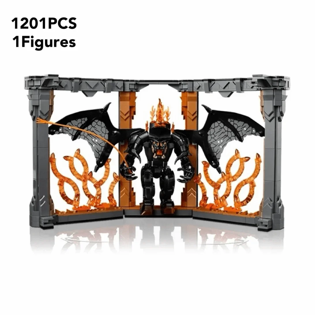 

2025 New 10367 Balrogs Book Nook Model Building Blocks Creative Bricks Toys For Kids Birthday Gifts