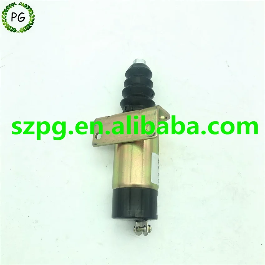 1502-12C2U1B2 Flameout Solenoid Valve 12V for Kubota Excavator