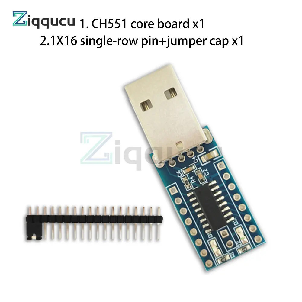 CH551 CH552 Chip Development Board Kern Boord 51 Single-Chip Microcomputer Module