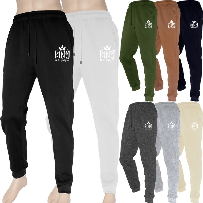 

Mens Print Pants Autumn Winter New In Harajuku Style Streetwear Sport Jogging Fitness Running Trousers Men's Clothing