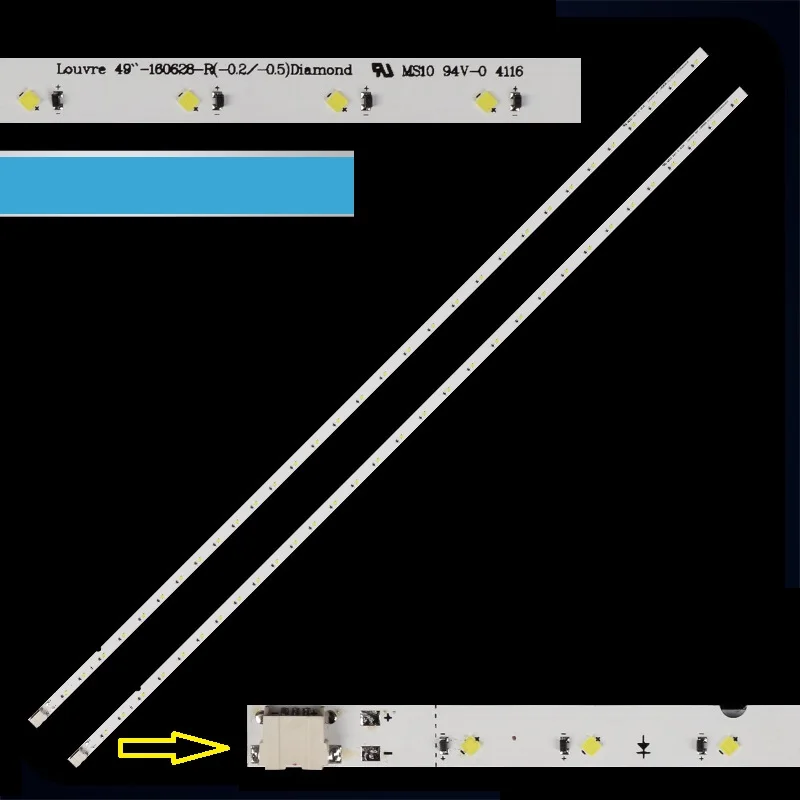 LED backlight strip For Samsung UN49K5300G UN49K5300AG UN49K5300 UN49K5100 UN49K5100AG UE49K5100 UA49K5100 UA49K5300 UE49K5300