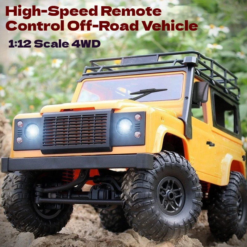 Mn90 carro de controle remoto com tração nas quatro rodas, carro de brinquedo rc d90, veículo off-road 1:12, carro de simulação clássico para land rover, homem, menino, presente